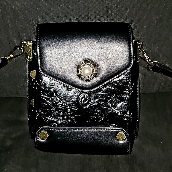 Mini Black Shoulder Bag - Picture 2 of 5